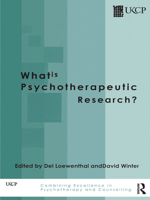 cover image of What is Psychotherapeutic Research?